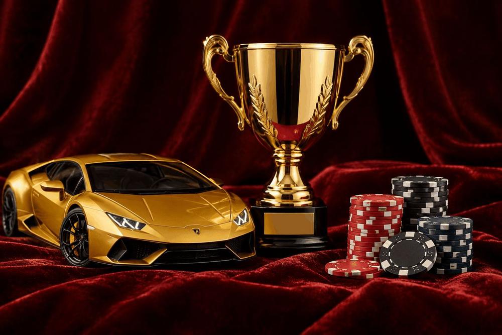 Ilustrasi permainan slot yang sedang ramai dimainkan